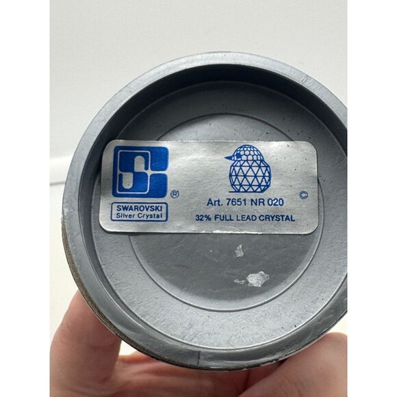 Vintage Swarovski Silver Crystal Miniature Chick Bird Figurine - Picture 6 of 6